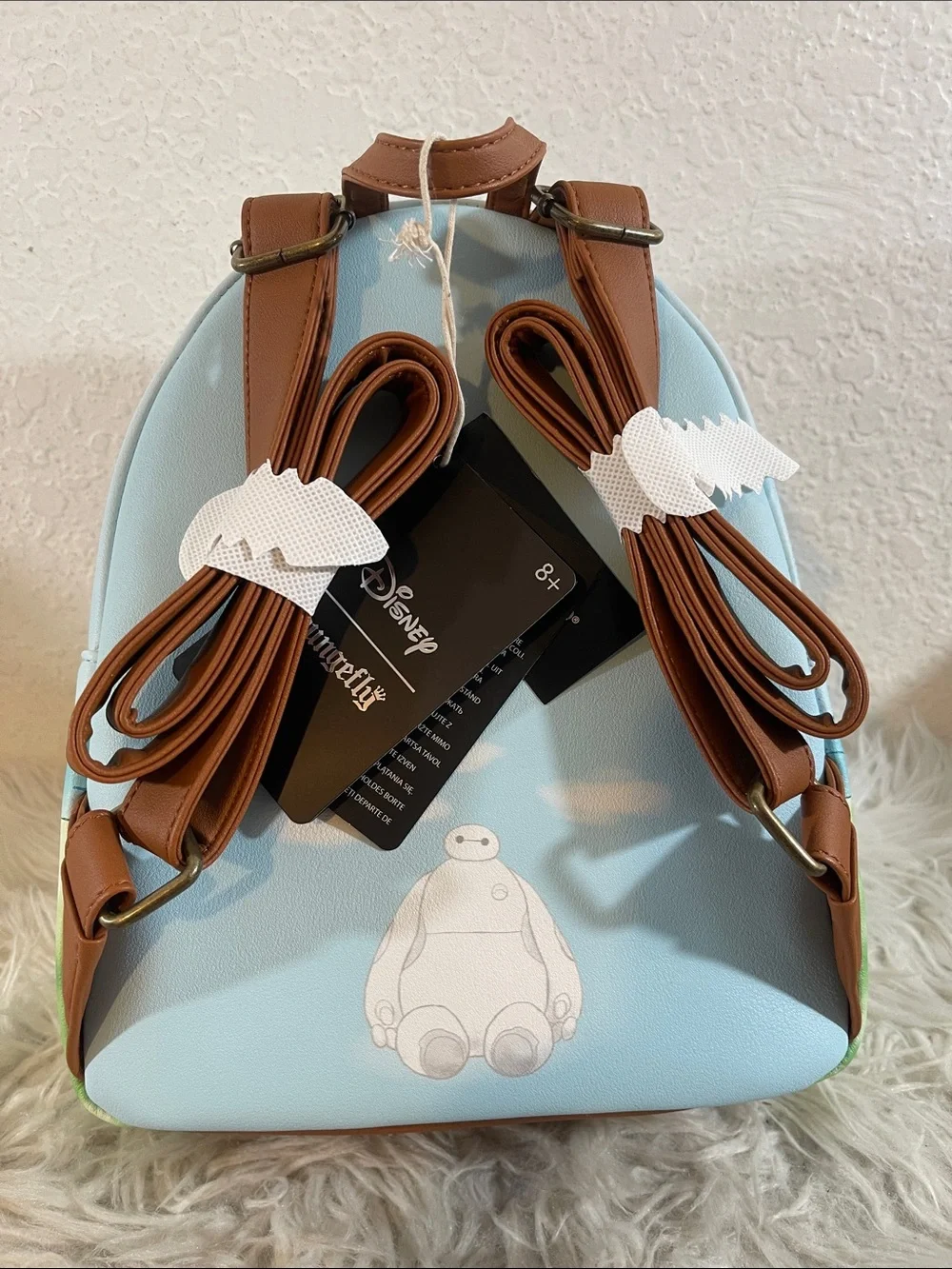 DISNEY LOUNGEFLY Big Hero 6 Group View Mini Backpack NEW